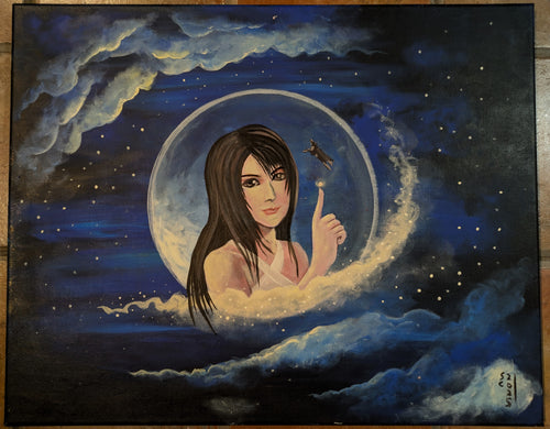 Rinoa Final Fantasy VIII painting
