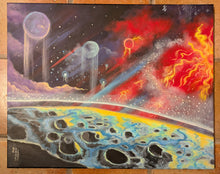 Load image into Gallery viewer, Classic fantasy style space painting