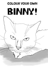Load image into Gallery viewer, Your cat, as a colouring page!