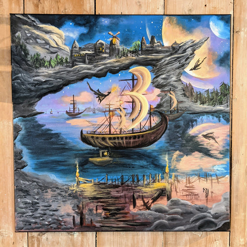 Solitude docks, Skyrim