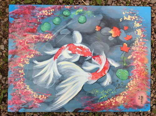 Evening Koi
